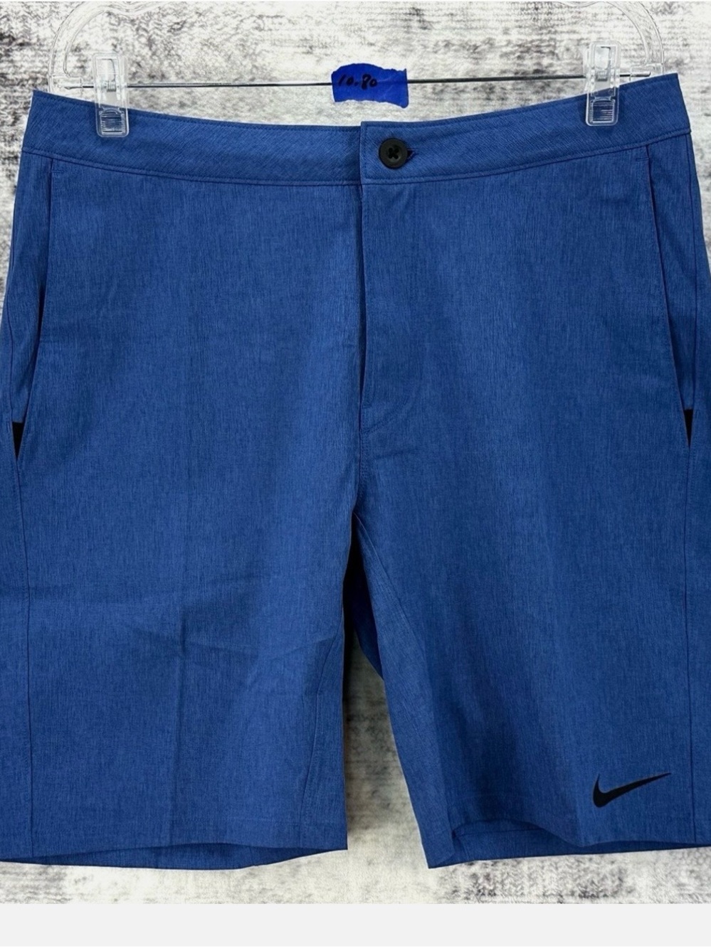 Nike Men's 9" Hybrid Board Shorts inSwim Blue Heather
